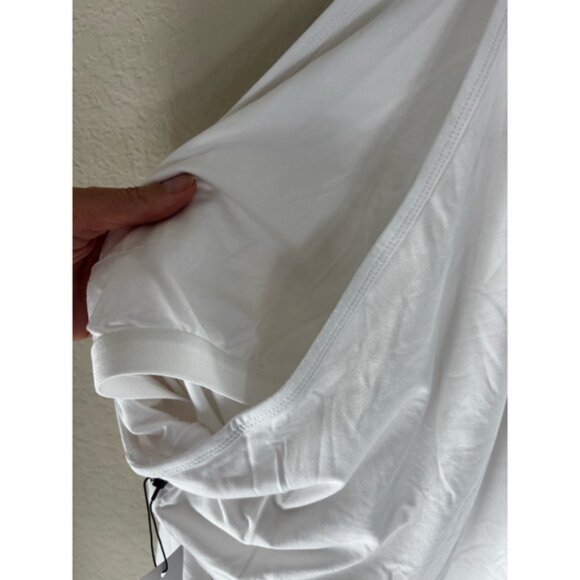 Women's The Drop One-Shoulder Tank Top Size M White - Picture 7 of 8